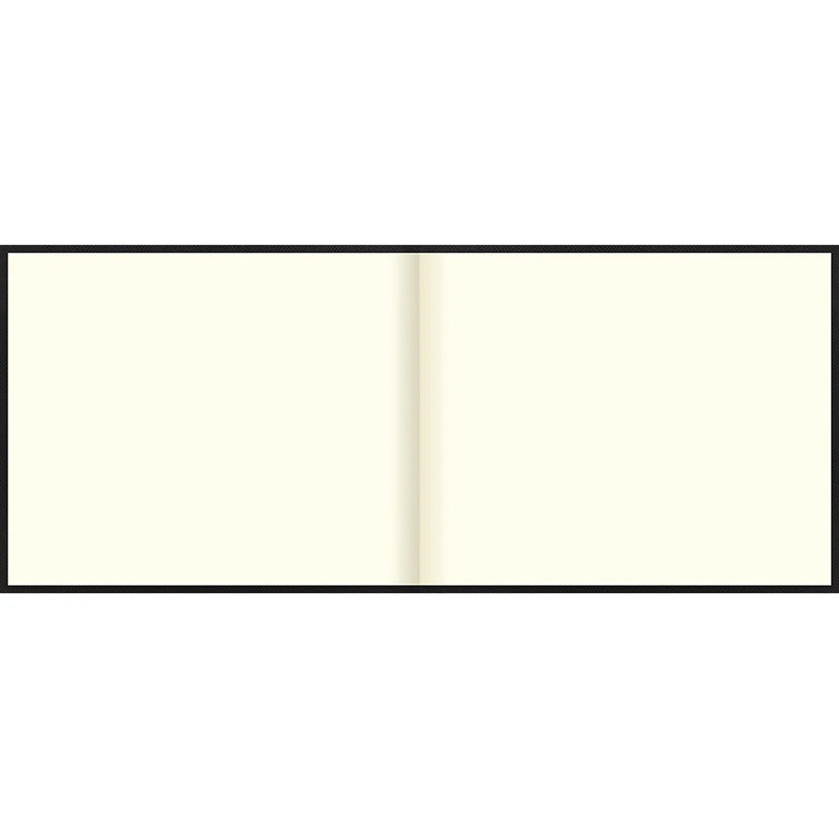Letts Guest Book Legacy Plain 259 x 210mm Black