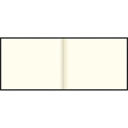 Letts Guest Book Legacy Plain 259 x 210mm Black
