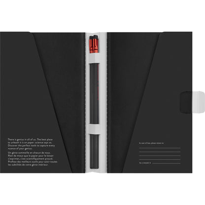Moleskine LE Blackwing x MSK Set 2 Soft Pencils + 2 Plain Cahier (L)
