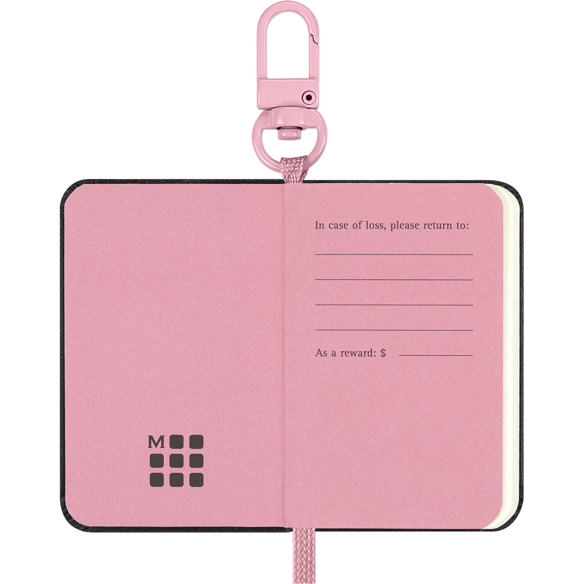Moleskine LE Blackpink Notebook Plain with Charm (Mini)