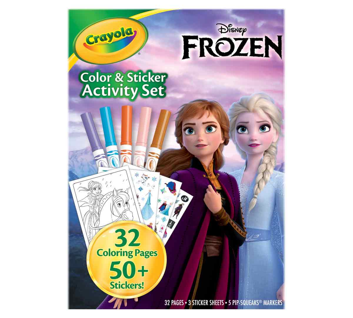 Crayola Color & Sticker Activity Set Frozen