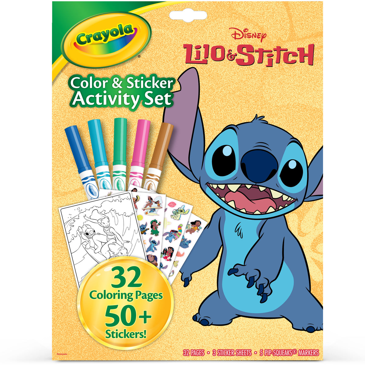 Crayola Color & Sticker Activity Set Lilo & Stitch