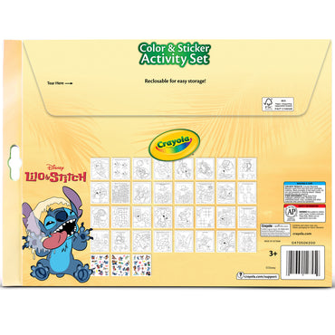 Crayola Color & Sticker Activity Set Lilo & Stitch