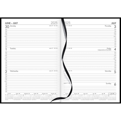 Collins Diary Mid Year A53A Week To View 2025/2026
