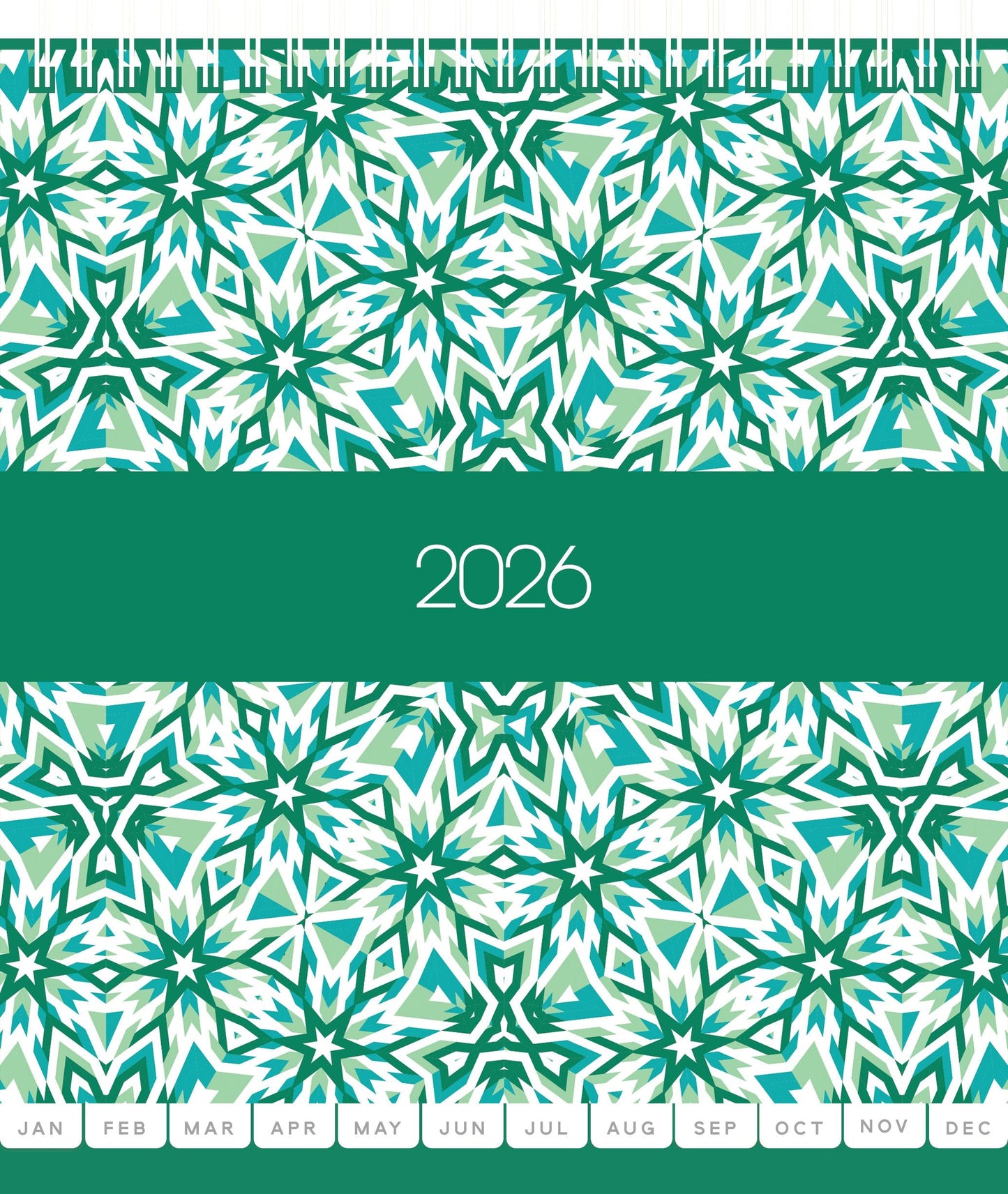 Collins Desk Calendar Kaleidoscope Even Year