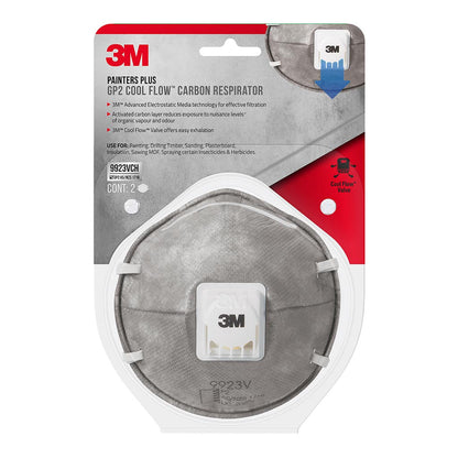 3M Painters Plus Respirator Pack of 2