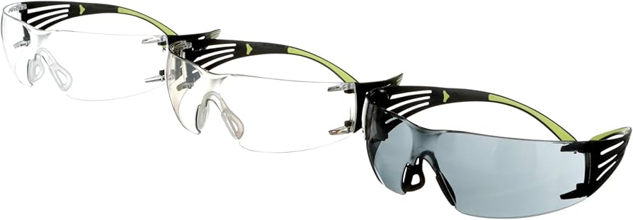 3M SecureFit Safety Eyewear Assorted Pack of 3
