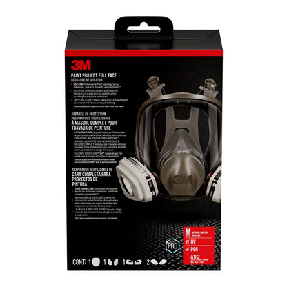 3M Paint Project Full Face Reusable Respirator