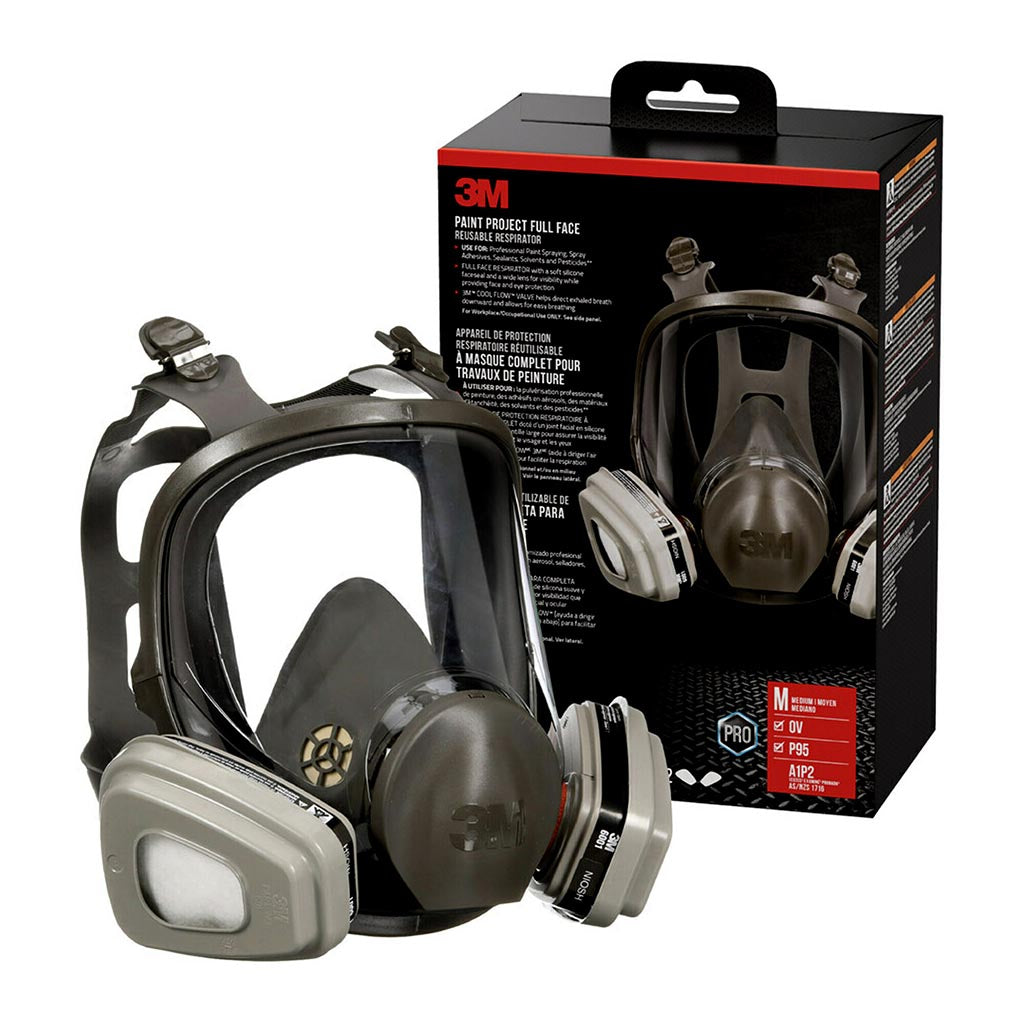 3M Paint Project Full Face Reusable Respirator