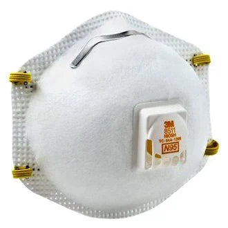 3M Paint and Sanding Valved Respirator Pack of 10