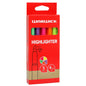 Warwick Highlighter Pen Slimline Assorted 5 Pack