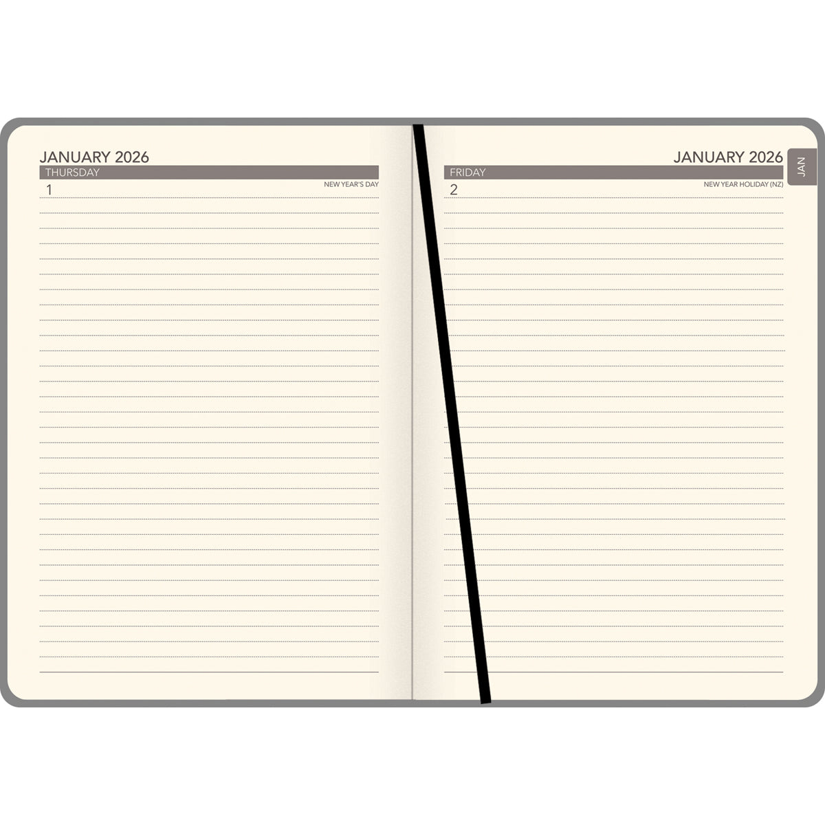 Collins Diary A51 Foil Geometric Even Year