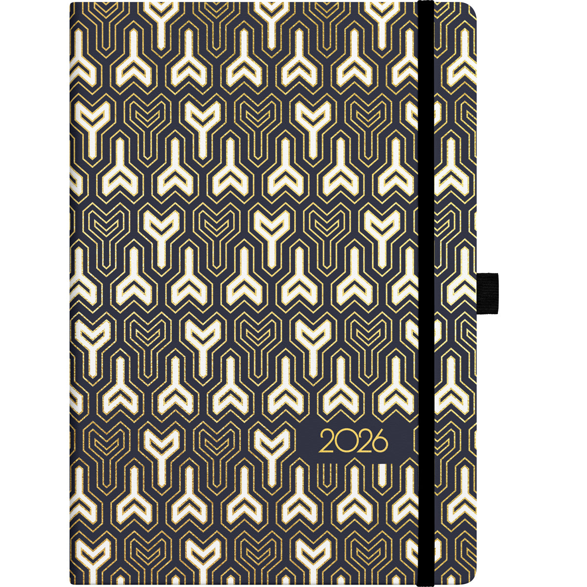 Collins Diary A53 Foil Geometric Even Year