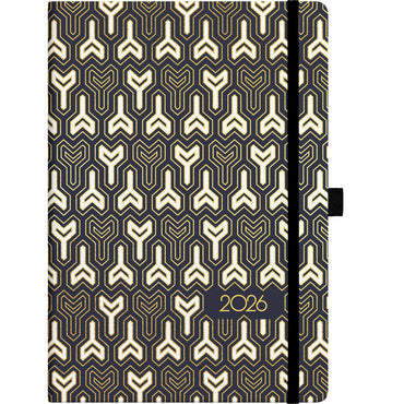 Collins Diary A53 Foil Geometric Even Year