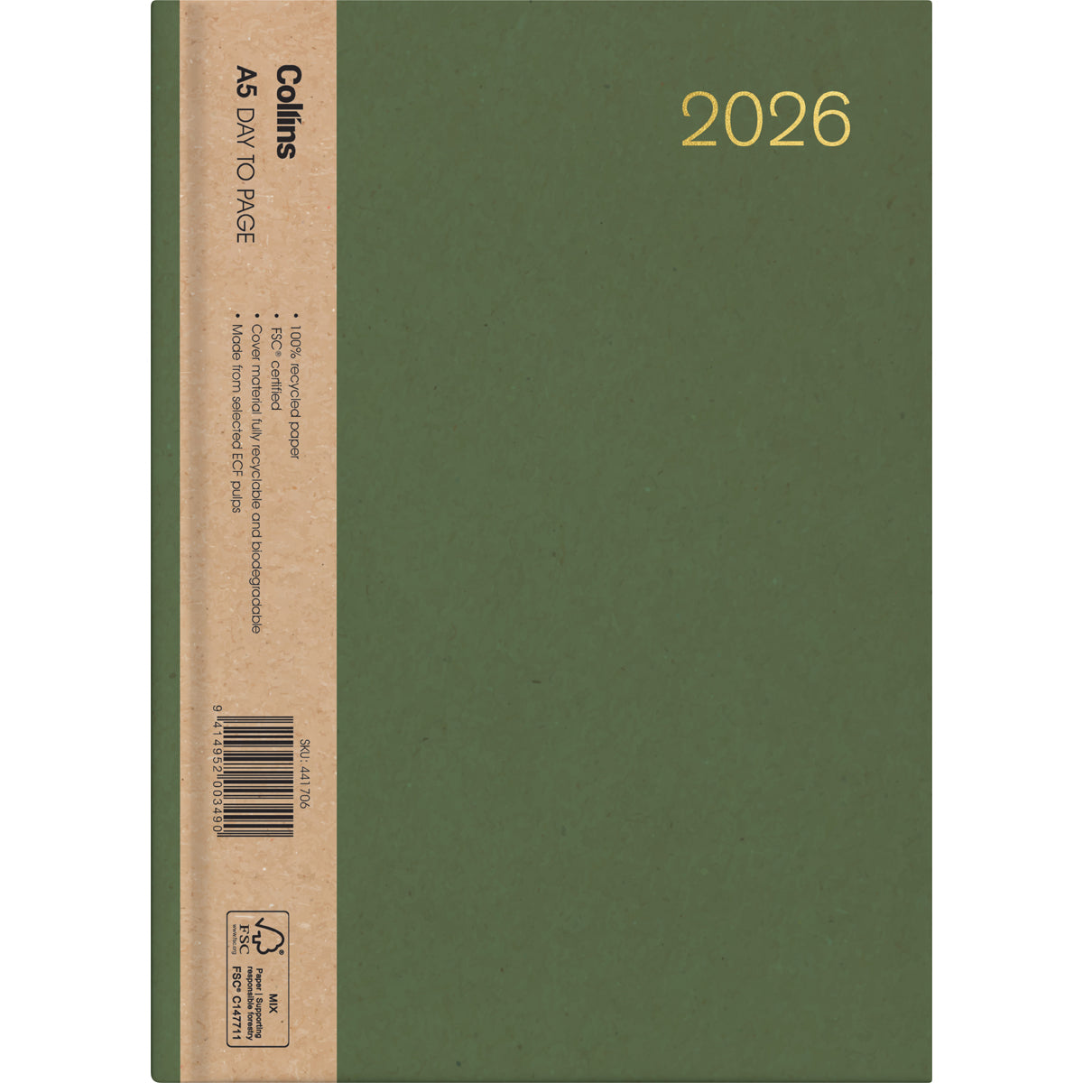 Collins Diary A51 Enviro Even Year
