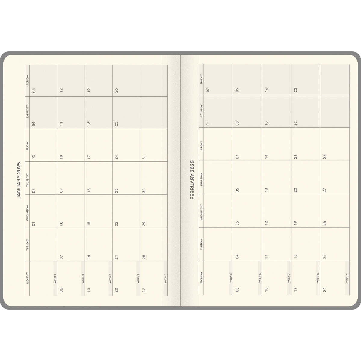 Collins Diary A51 Gratitude & Goals Even Year