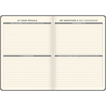 Collins Diary A51 Gratitude & Goals Even Year