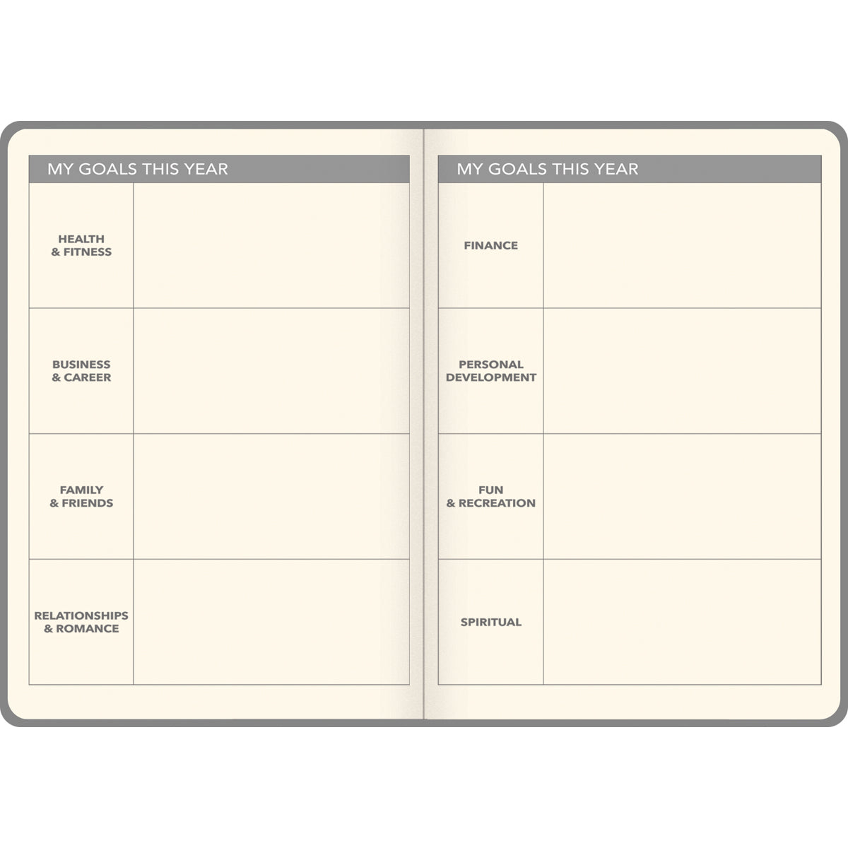 Collins Diary A51 Gratitude & Goals Even Year