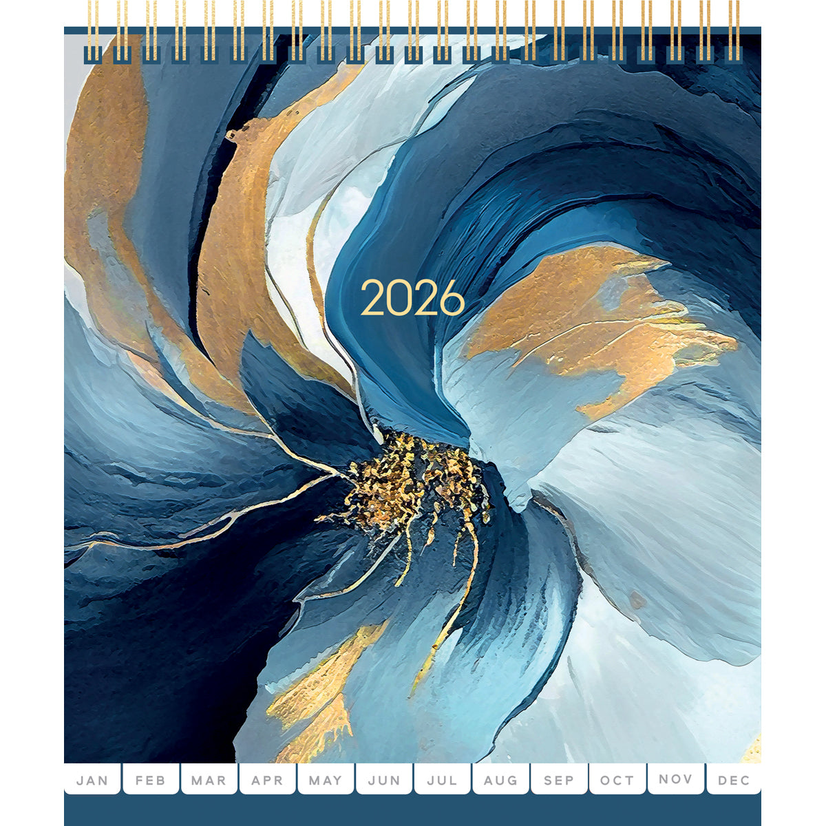 Collins Desk Calendar Painterly Even Year
