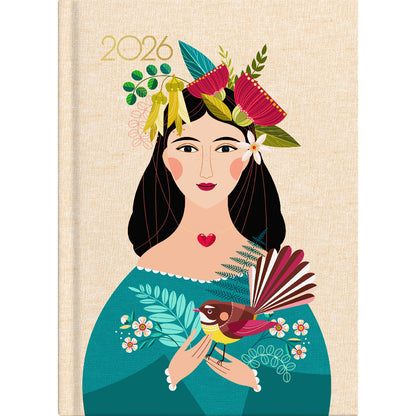 Collins Diary A53 NZ Artist Ellen Giggenbach Even Year