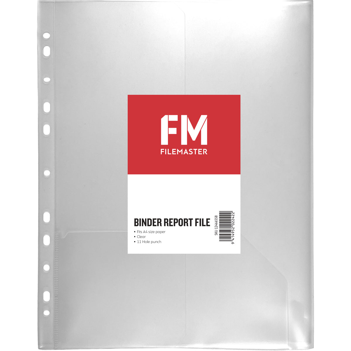 FM Binder Report Files A4