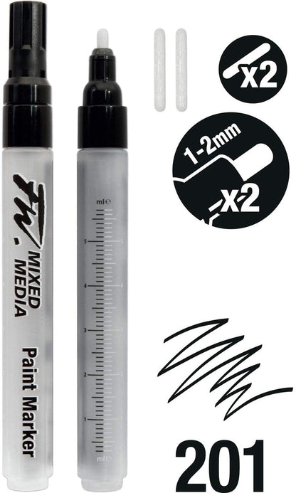 Daler Rowney FW Mixed Media Marker Set Medium Round