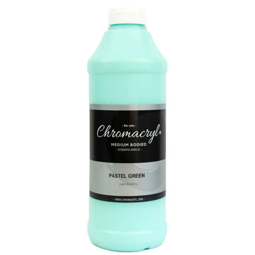 Chromacryl Pastel Student's Acrylic Paints 1 Litre