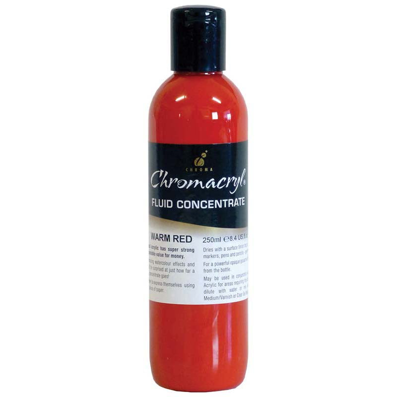 Chromacryl Fluid Concentrate Paints 250ml