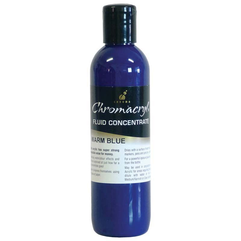 Chromacryl Fluid Concentrate Paints 250ml