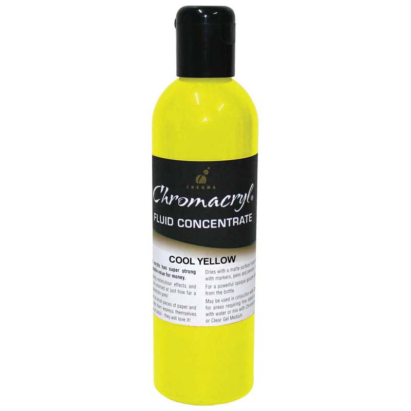 Chromacryl Fluid Concentrate Paints 250ml