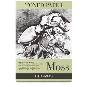 Fabriano Toned 120gsm Moss Pads