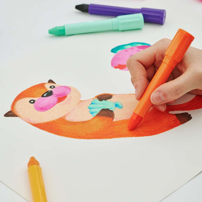 Amos Colorix Silky Classic Colours Crayon Set of 6