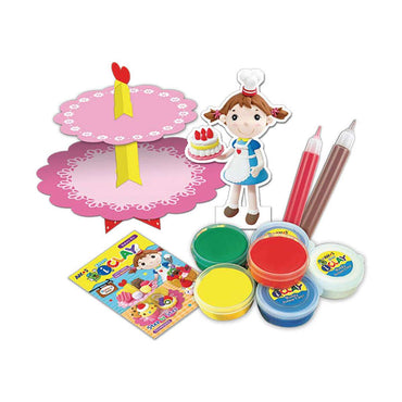 Amos i-Clay 6x18g Bakery Modelling Clay Kit
