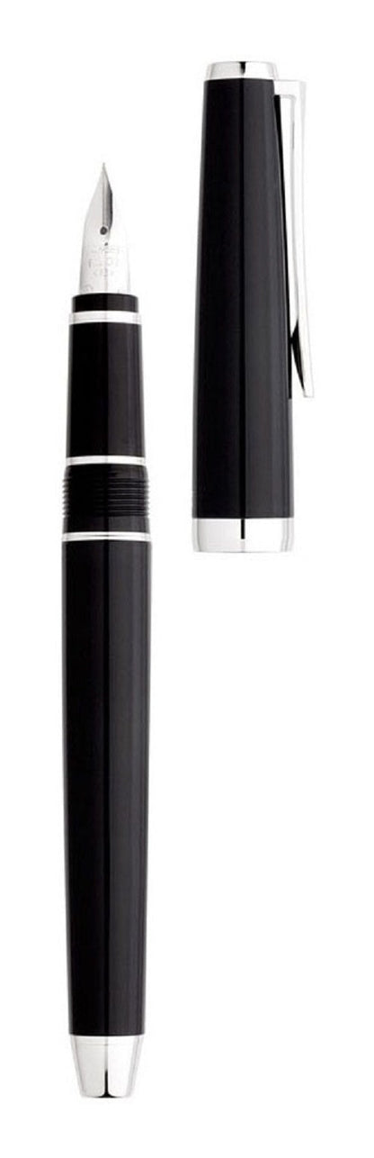 Pilot Falcon Metal Silver Trim Fountain Pen