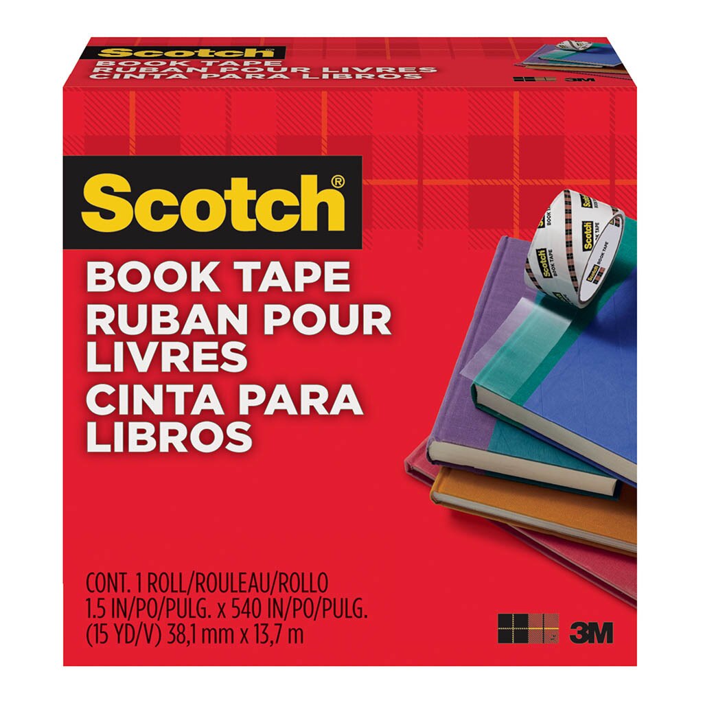 Scotch Tape Book Repair 845 Transparent