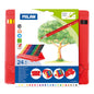 Milan Flexibox Triangular Colouring Pencils Set Of 24