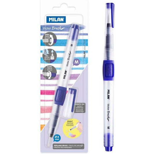 Milan Refillable 4mm Medium Tip Water Brush