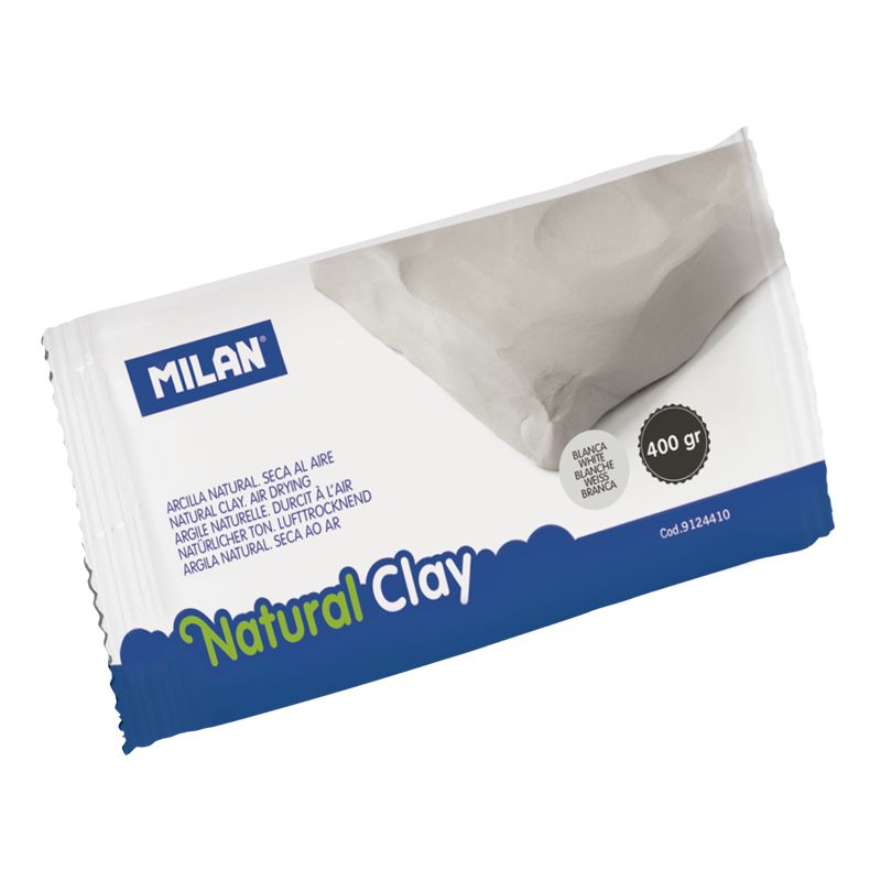 Milan 400gm Air Dry Natural Modelling Clay