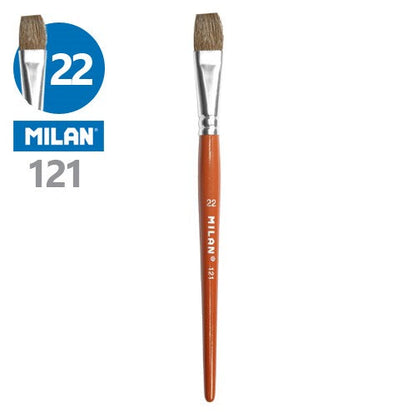 Milan School 121 Series Flat Brushes