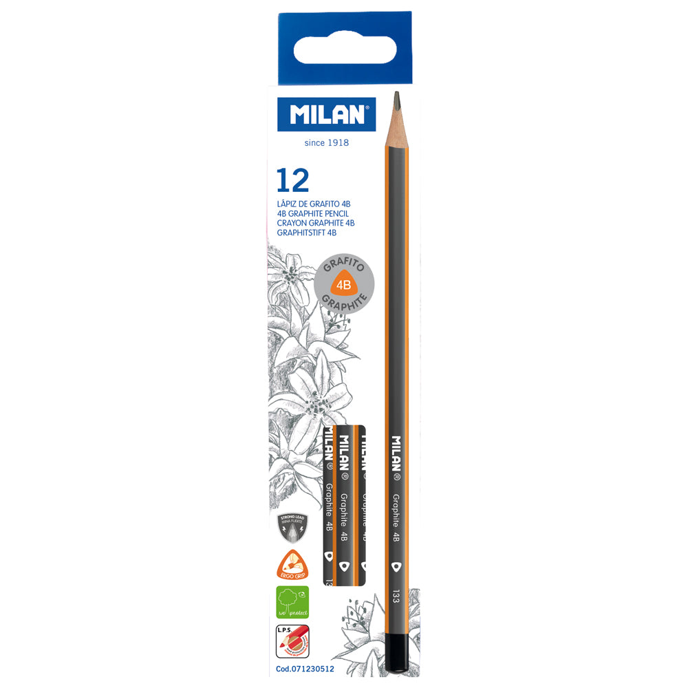 Milan Graphite Pencils Set Of 12