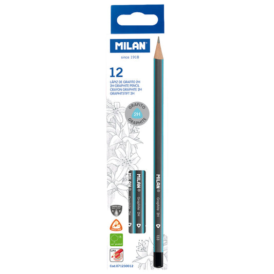 Milan Graphite Pencils Set Of 12