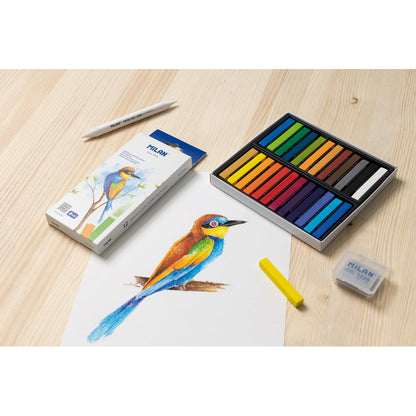 Milan Soft Pastels Set of 24