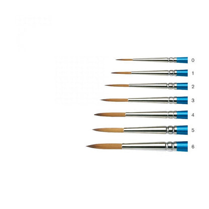 Winsor & Newton Cotman 222 Watercolour Synthetic Short Handle Designers Brushes