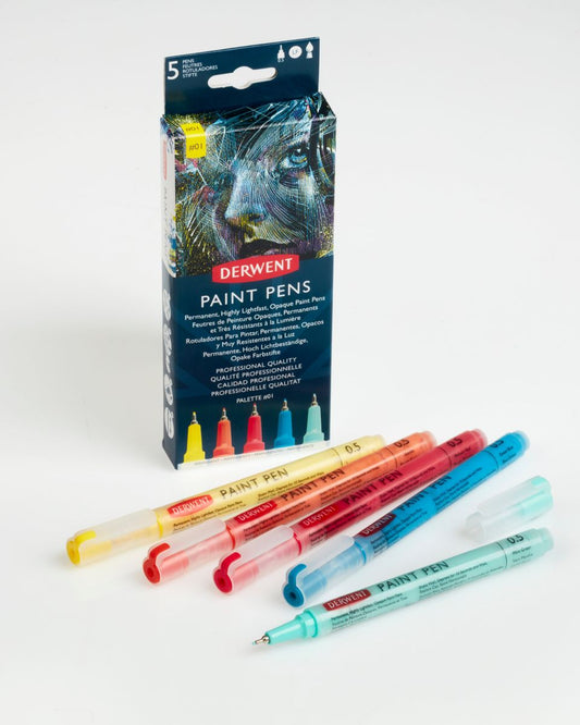 Derwent Palette #1 Paint Pens Set of 5