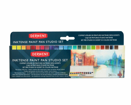 Derwent Inktense 24 Pan Paint Set