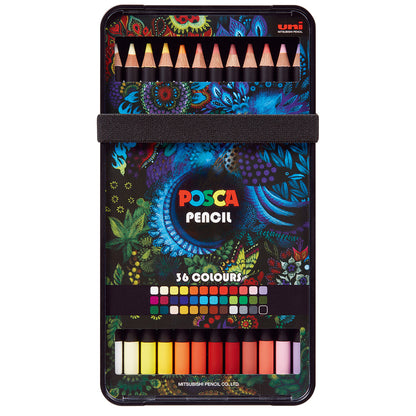 Uni Posca Pencils Assorted Set Of 36