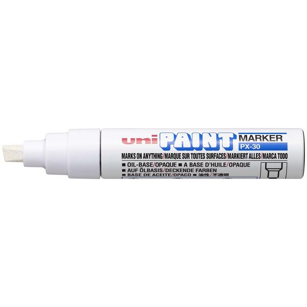 Uni 4.0-8.5mm Chisel Tip Paint Markers