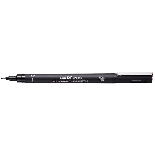 Uni Pin Permanent 1.0mm Black Fineliner