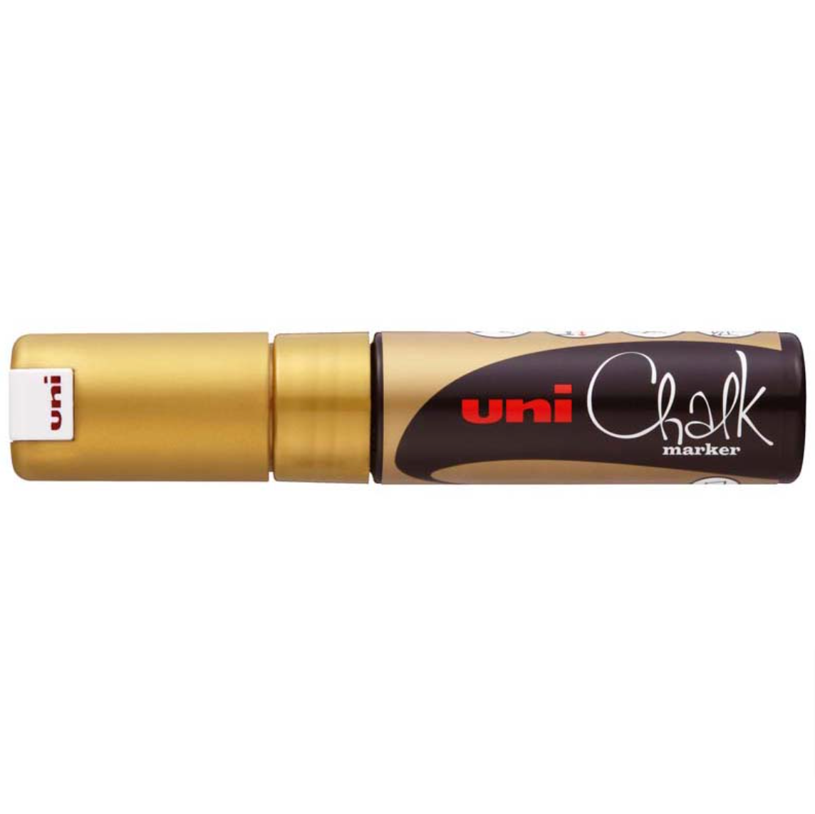 Uni 8.0mm Chisel Tip Chalk Markers