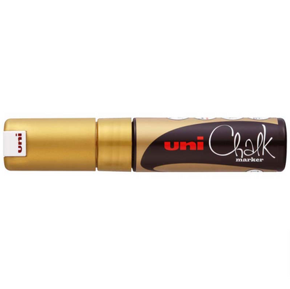 Uni 8.0mm Chisel Tip Chalk Markers